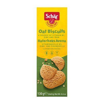 Печиво без глютену вівсяне "Avena" Dr. Schar 130 г 8008698016756 фото